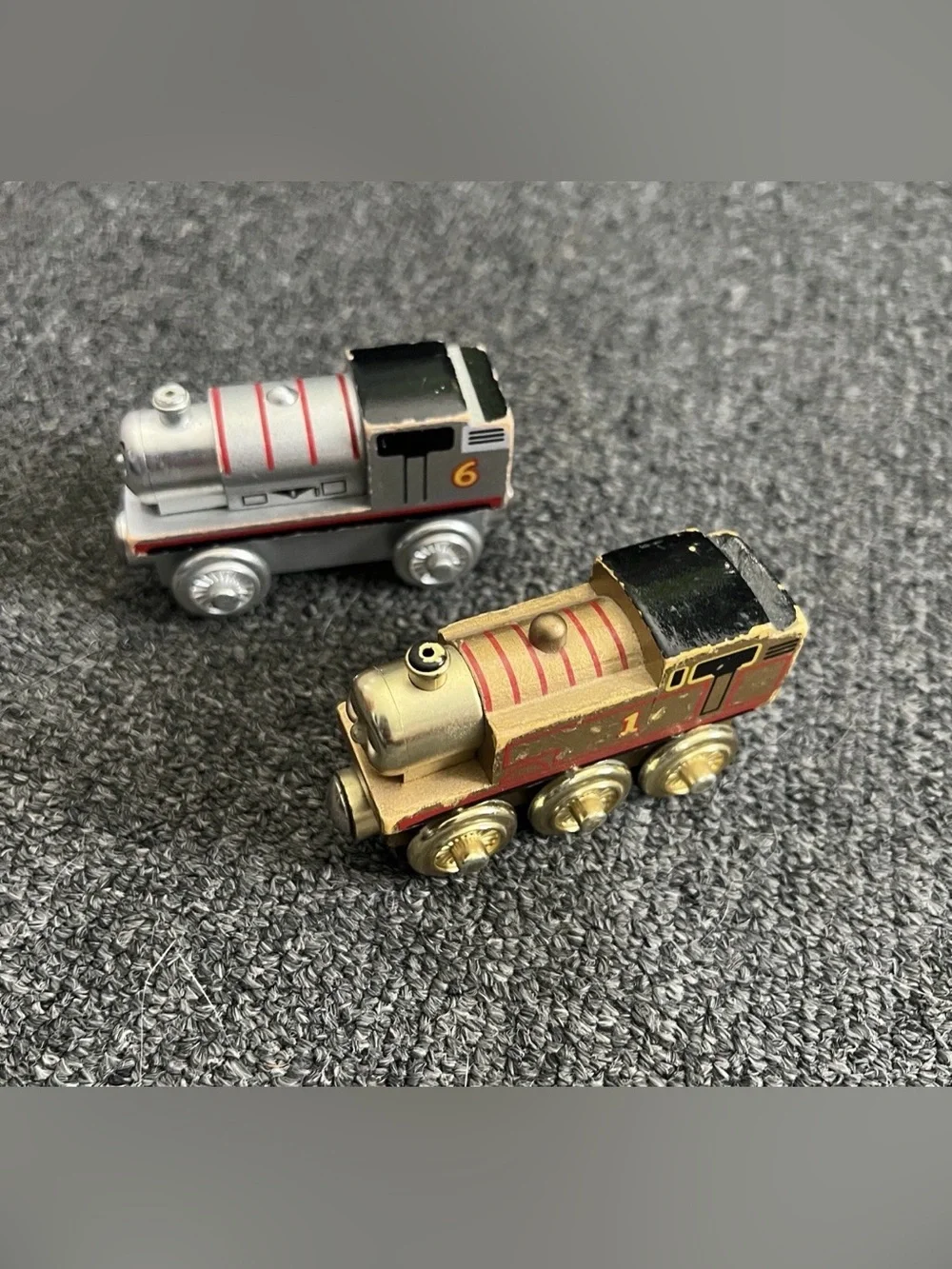 Thomas Train And Friends Percy Wooden Railway Limited 60 2003 Silver Bronze  VTG
